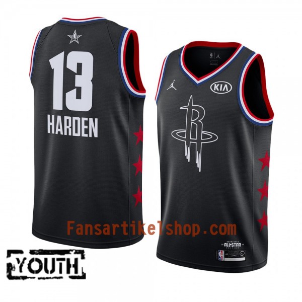 Houston Rockets Trikot James Harden 13 2019 All-Star Jordan Brand Schwarz Swingman - Kinder Houston Rockets Trikot James Harden 13 2019 All-Star Jordan Brand Schwarz Swingman - Kinder